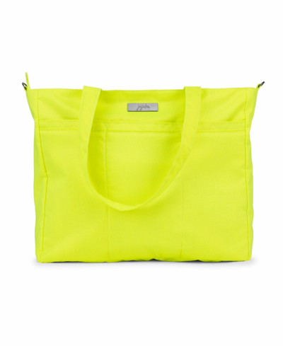 Shop Ju-ju-be Super Be Tote Diaper Bag In Highlighter Yellow