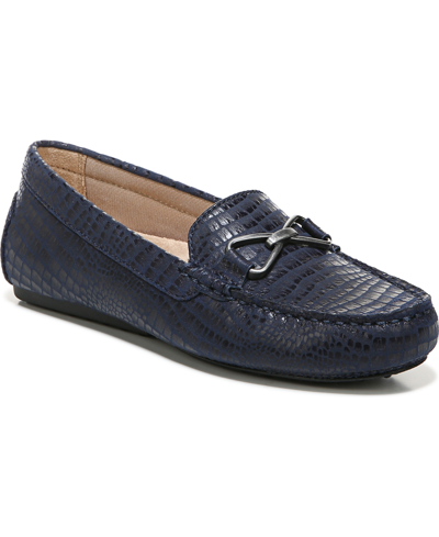 Shop Lifestride Turnpike Slip-ons Women's Shoes In Lux Navy Fabric