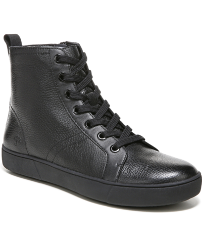 Shop Naturalizer Morrison-hi Water Resistant High-top Sneakers In Black Leather
