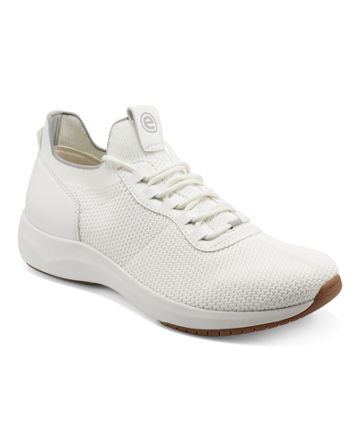 Shop Easy Spirit Men's Hardy Casual Sneakers Men's Shoes In White/light Gray