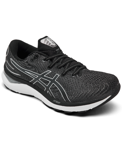 Shop Asics Women's Gel-cumulus 24 Running Sneakers From Finish Line In Carrier Gray/white