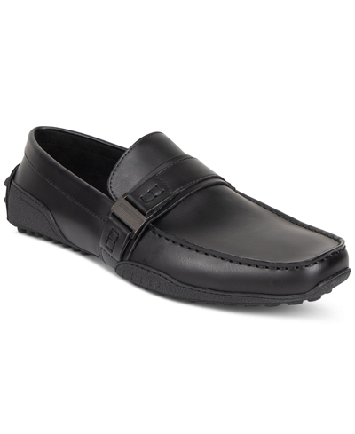 Shop Unlisted Kenneth Cole  Men's Wister Belt Slip On Driving Loafers In Black