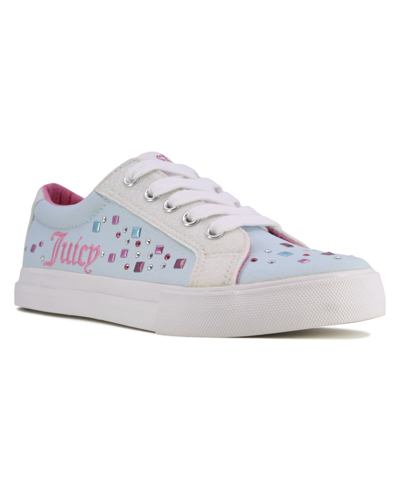 Shop Juicy Couture Big Girls Alameda Sneakers In Blue,white