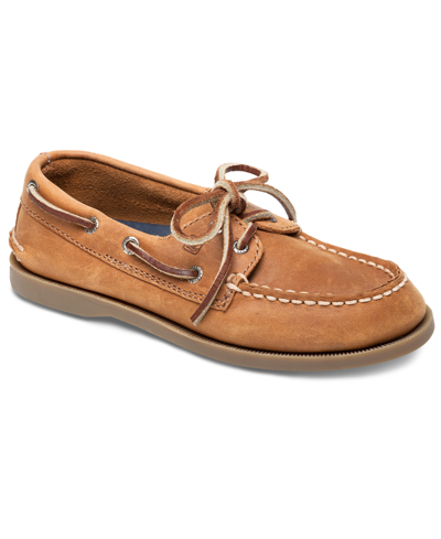 Shop Sperry Little Boys Shoes A/o Boat Shoes From Finish Line In Sahara