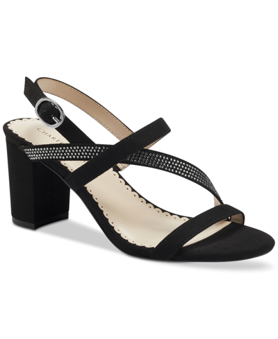 Shop Charter Club Lunah Dress Sandals, Created For Macy's In Black