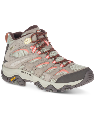 Shop Merrell Women's Moab 3 Lace-up Hiking Boots Women's Shoes In Bungee Cord