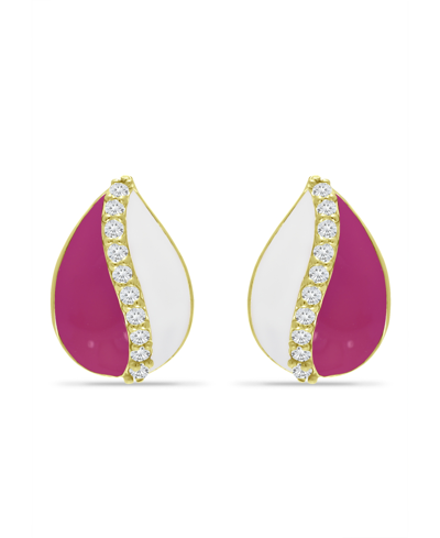 Giani Bernini Teardrop Huggie Hoop Earrings In Sterling Silver (also In 18k Gold Over Silver) In Gold Over Silver
