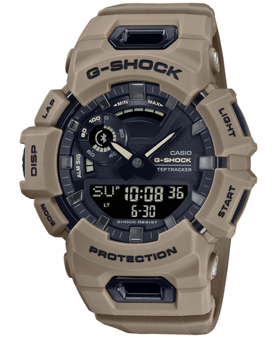 Shop G-shock Men's Analog Digital Khaki Resin Strap Watch 49mm, Gba900uu-5a