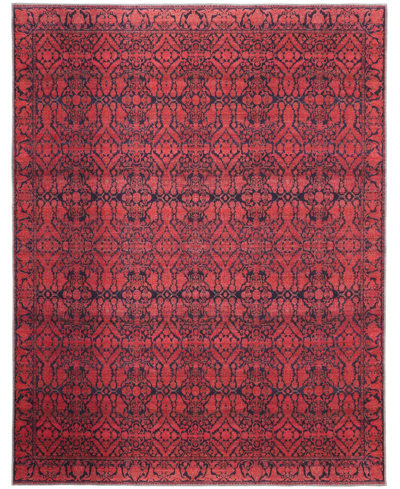 Shop Simply Woven Voss R39h6 7'10" X 9'10" Area Rug In Pink
