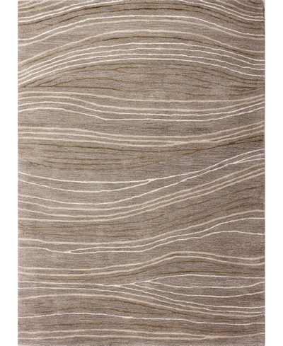Shop Bb Rugs Downtown Dtn386 7'9" X 9'9" Area Rug In Beige