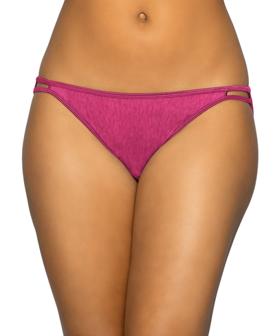 Shop Vanity Fair Illumination String Bikini Underwear 18108 In Polished Pink