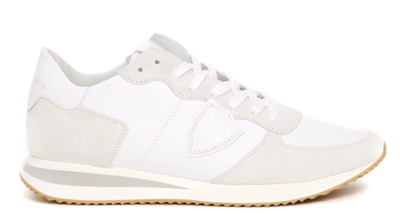 Shop Philippe Model Trpx Low Sneakers In White