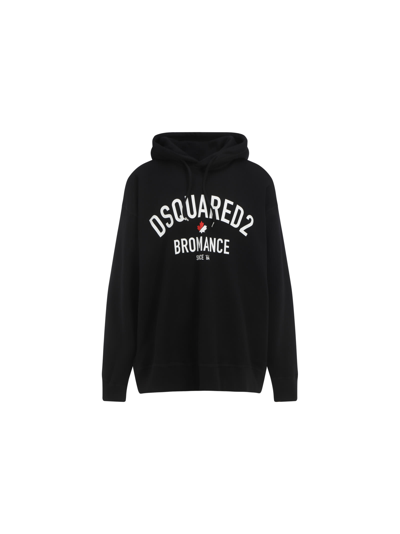 2022年5月新作下旬 DSQUARED2 BROMANCE SLOUCH HOODIE