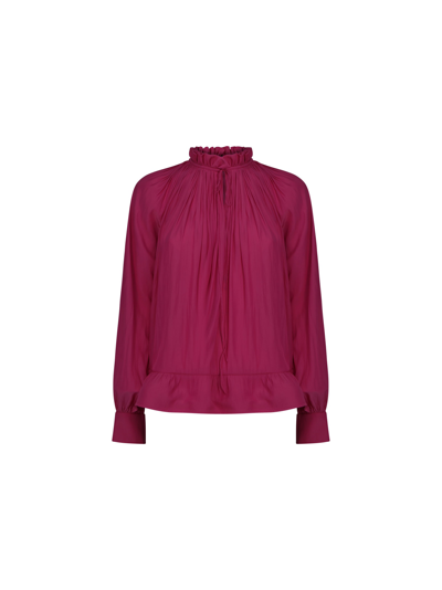 Shop Lanvin Shirt In Bright Pink