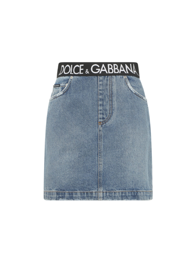 Shop Dolce & Gabbana Skirt In Variante Abbinata