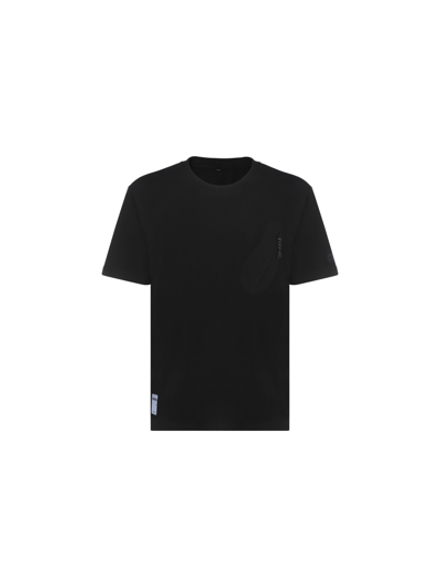 Shop Mcq By Alexander Mcqueen T-shirt In Darkest Black