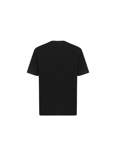 Shop Mcq By Alexander Mcqueen T-shirt In Darkest Black