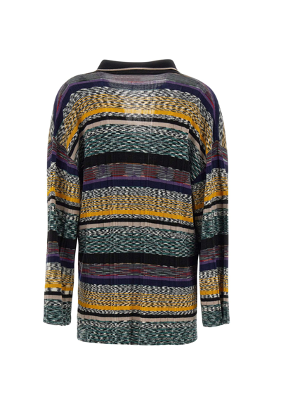 Shop Missoni Wool Sweater In Multicolor