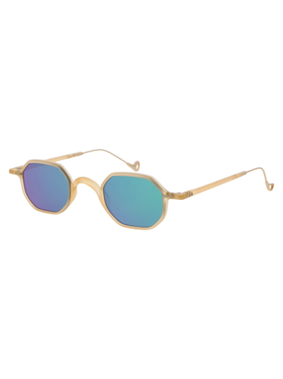Eyepetizer Lauren Sunglasses In C.b-36 Gold | ModeSens