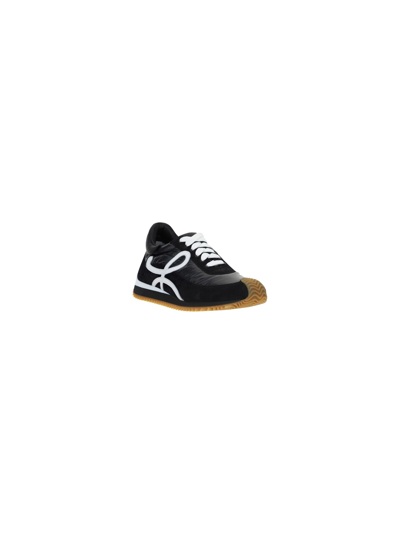 Shop Loewe Flow Runner Sneakers In Black