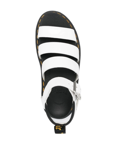 Shop Dr. Martens' Blaire Open-toe Strappy Sandals In White