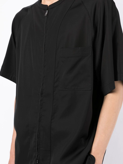 Shop 3.1 Phillip Lim / フィリップ リム Zipped Baseball Shirt In Black