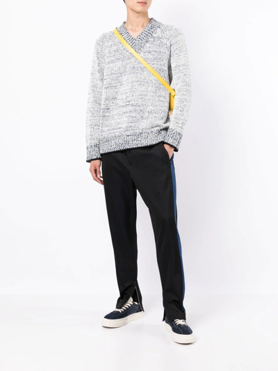 3.1 Phillip Lim Marl-knit Jumper In White