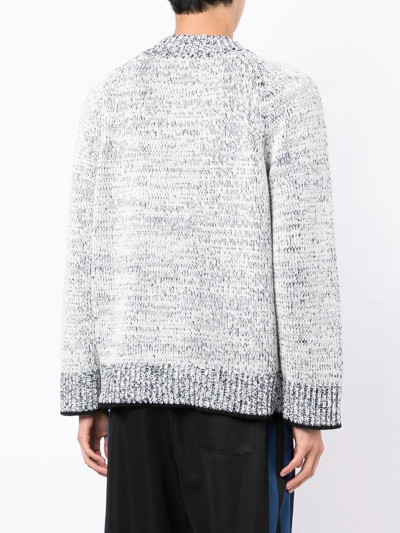 3.1 Phillip Lim Marl-knit Jumper In White