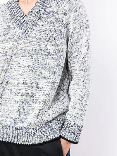 3.1 Phillip Lim Marl-knit Jumper In White