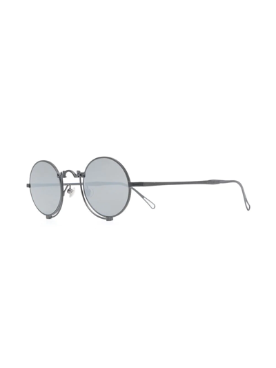 Matsuda Tinted-lenses Round-frame Sunglasses In Grey