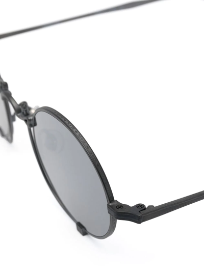 Matsuda Tinted-lenses Round-frame Sunglasses In Grey