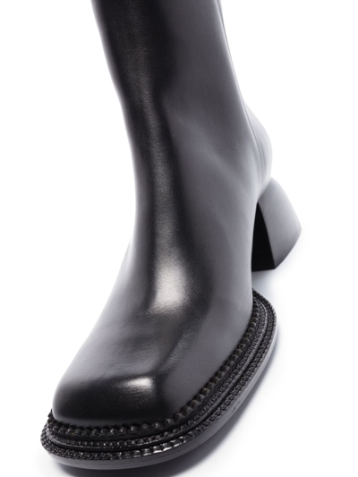 Shop Nodaleto Ankle-length Boots In Black