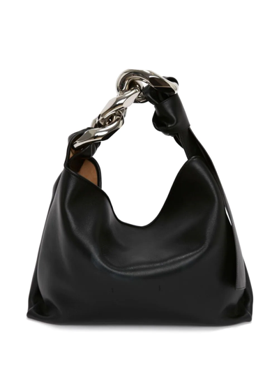Shop Jw Anderson Small Chain Shoulder Bag In Black