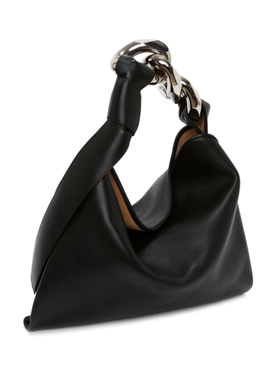Shop Jw Anderson Small Chain Shoulder Bag In Black