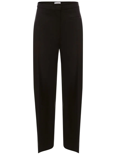 Shop Jw Anderson Straight-leg Trousers In Black