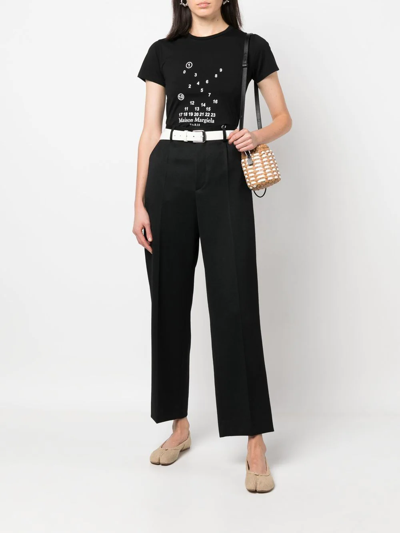 Maison Margiela Graphic Print T-shirt In Black