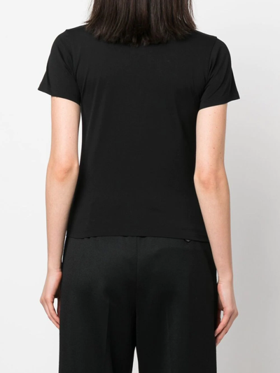 Maison Margiela Graphic Print T-shirt In Black