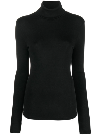 Isabel Marant Étoile Roll-neck Knit Jumper In Black