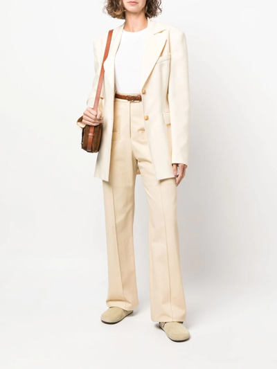 Theory Long-sleeved Cotton T-shirt In White