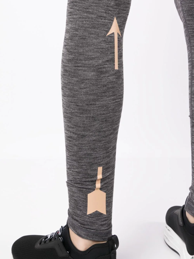 Shop The Upside Glacier Yoga Leggings In Grey