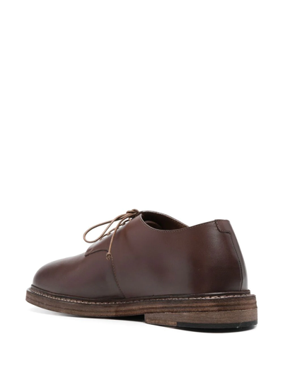 Shop Marsèll Gommello Lace-up Oxford Shoes In Brown
