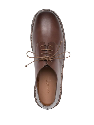 Shop Marsèll Gommello Lace-up Oxford Shoes In Brown