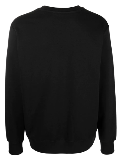 Shop Nike Club Embroidered-logo Fleece Sweatshirt In Black