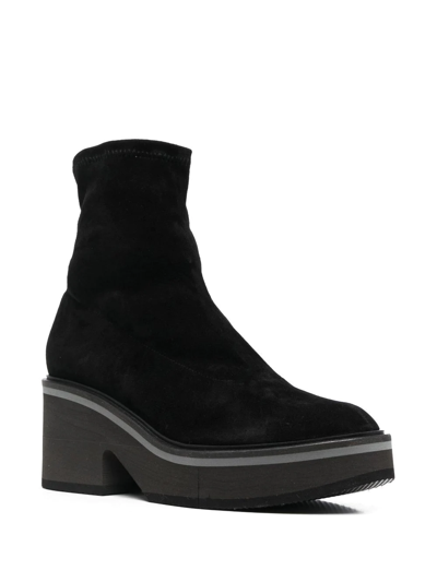 Shop Clergerie Albana 75mm Ankle Boots In Black