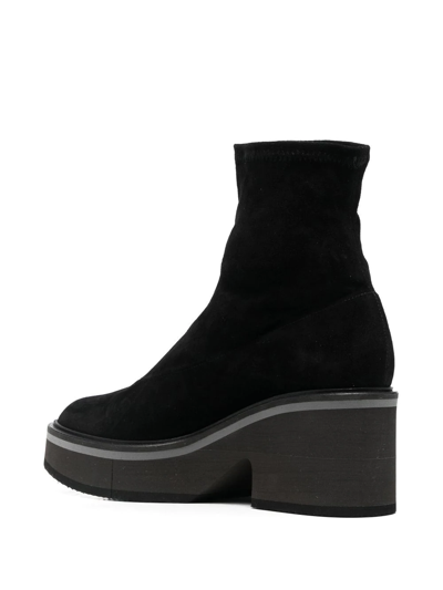 Shop Clergerie Albana 75mm Ankle Boots In Black