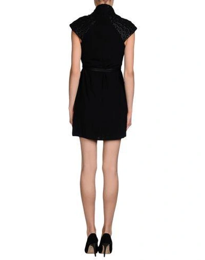 Shop Iris Van Herpen Short Dress In Black