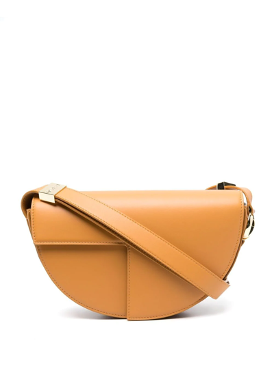 Shop Patou Le  Shoulder Bag In Brown
