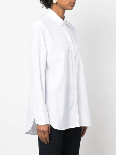 Shop Rag & Bone Classic Button-up Shirt In White