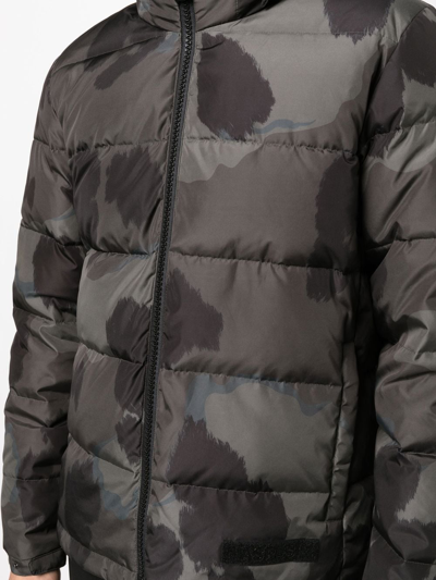 Aspesi `pocoelastico Re` Padded Jacket In Grey