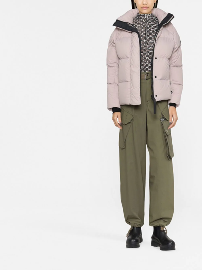 Canada Goose Juction Parka Padded Jacket In Pink